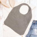 Soft Knit Hobo Shoulder Bag