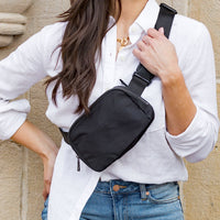 Roam Nylon Sling Crossbody Belt Bum Fanny Waist Bag