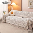 Vintage Slipcovers Couch | Plush Sofa Throw Cover for All Seasons