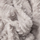 Lavender Grey Soft Plush Sherpa Blanket