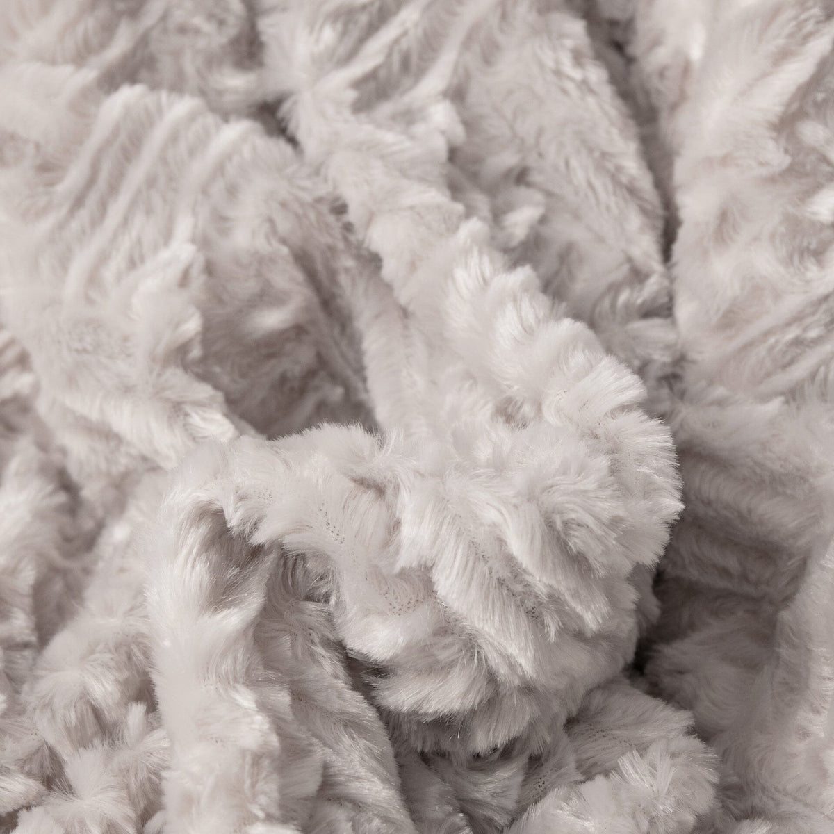 Lavender Grey Soft Plush Sherpa Blanket