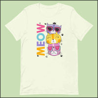 Meow Cool Cats Unisex T-shirt