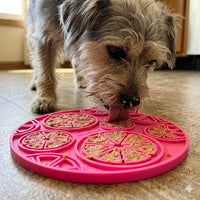 Citrus Enrichment Lick Mat with Suction Cups - 8"