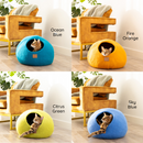 Merino Wool Cat Cave Bed