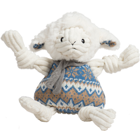 Leo Lamb Plush Dog Toy Knottie®