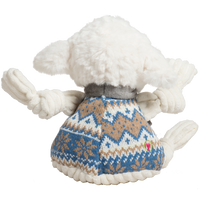 Leo Lamb Plush Dog Toy Knottie®