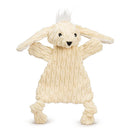 Bobbi Bunny HuggleFlatties™ Durable Plush Dog Toy