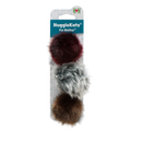 HuggleKats® Fur Ballies Cat Toys, 3 Pack