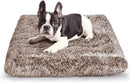 Dog Crate Bed Pad Soft Plush Washable Kennel Mat Anti Slip 24x18 For Small Dogs