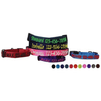 Comfort Microfiber Flat Pet Collar - Durable Plastic Buckle