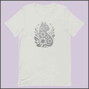Floral Cat Graphic Unisex T-shirt