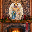 Nativity with Angel Holiday Door Decor