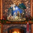 Nativity with Angel Holiday Door Decor
