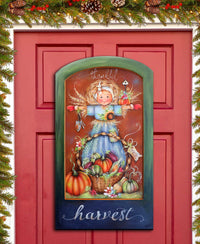 Thankful Harvest Fall Door Decor