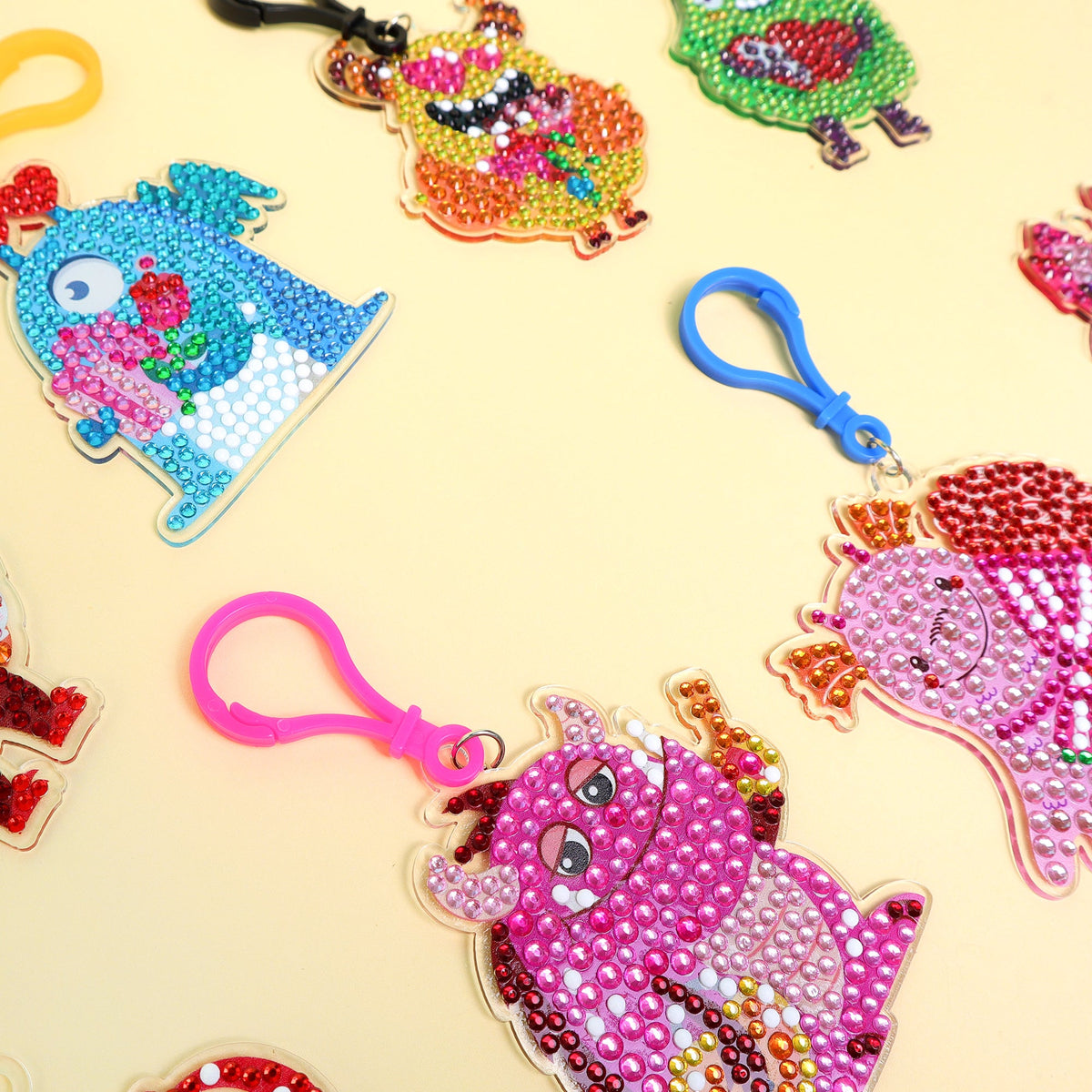 Monsters Diamond Art Craft Kit (Set of 15)