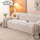 Vintage Slipcovers Couch | Plush Sofa Throw Cover for All Seasons