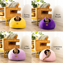 Merino Wool Cat Cave Bed
