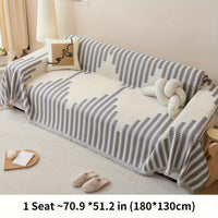 Chenille Fabric Sofa Cover - Soft, Non-Slip, Universal Protector