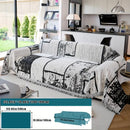 Luxury Pet Cover for Leather Sofa, Non-Slip & Machine Washable