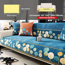 Pet Proof Couch Cover - Boho Chenille Sofa Cover with Tree Embroidery