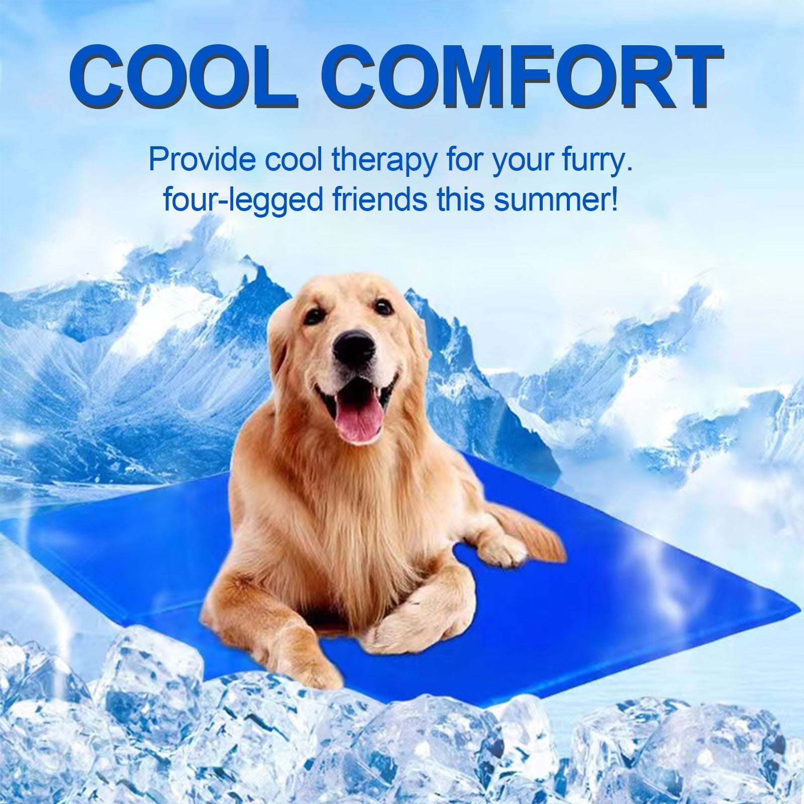 Pet Cooling Pad with Gel