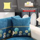 Pet Proof Couch Cover - Boho Chenille Sofa Cover with Tree Embroidery