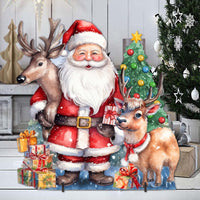 Santa & Reindeer Outdoor Decor