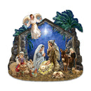 Nativity with Angel Holiday Door Decor