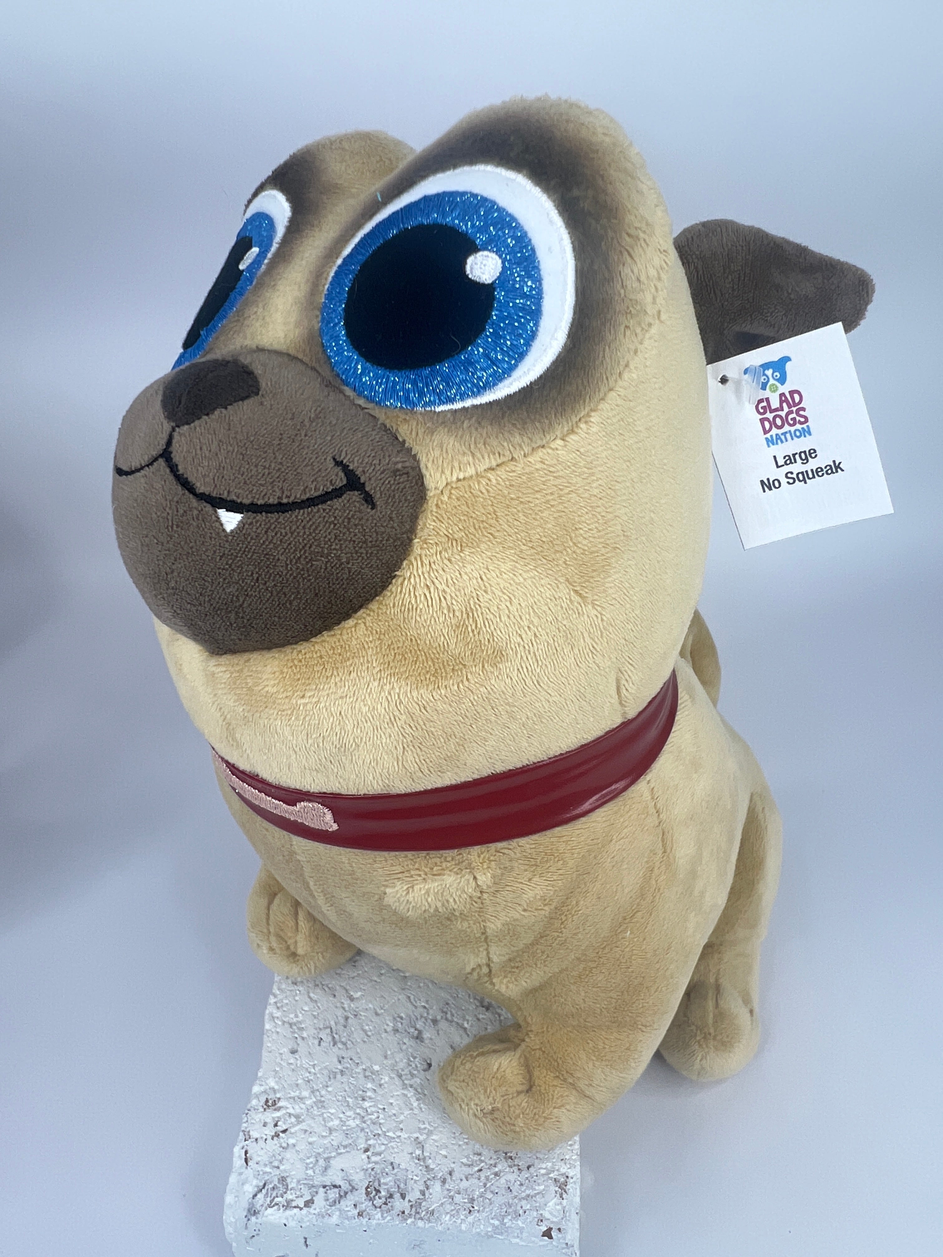 Large Cartoon Character Squeak & NO Squeak Dog Toys: 11"-14"
