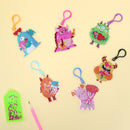Monsters Diamond Art Craft Kit (Set of 15)