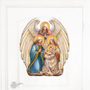 Nativity with Angel Holiday Door Decor