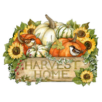Harvest Home Door Decor