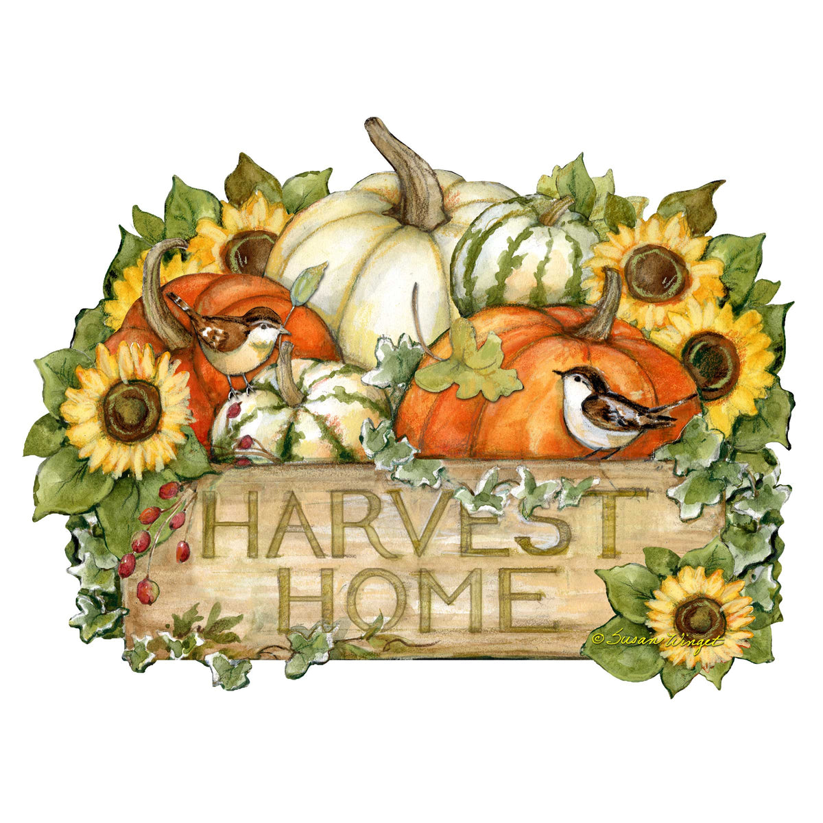 Harvest Home Door Decor