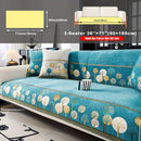 Pet Proof Couch Cover - Boho Chenille Sofa Cover with Tree Embroidery