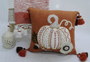 Fall Pumpkin Pillow: 20" x 20"