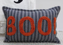 BOO Halloween Throw Pillow: 14" x 24"