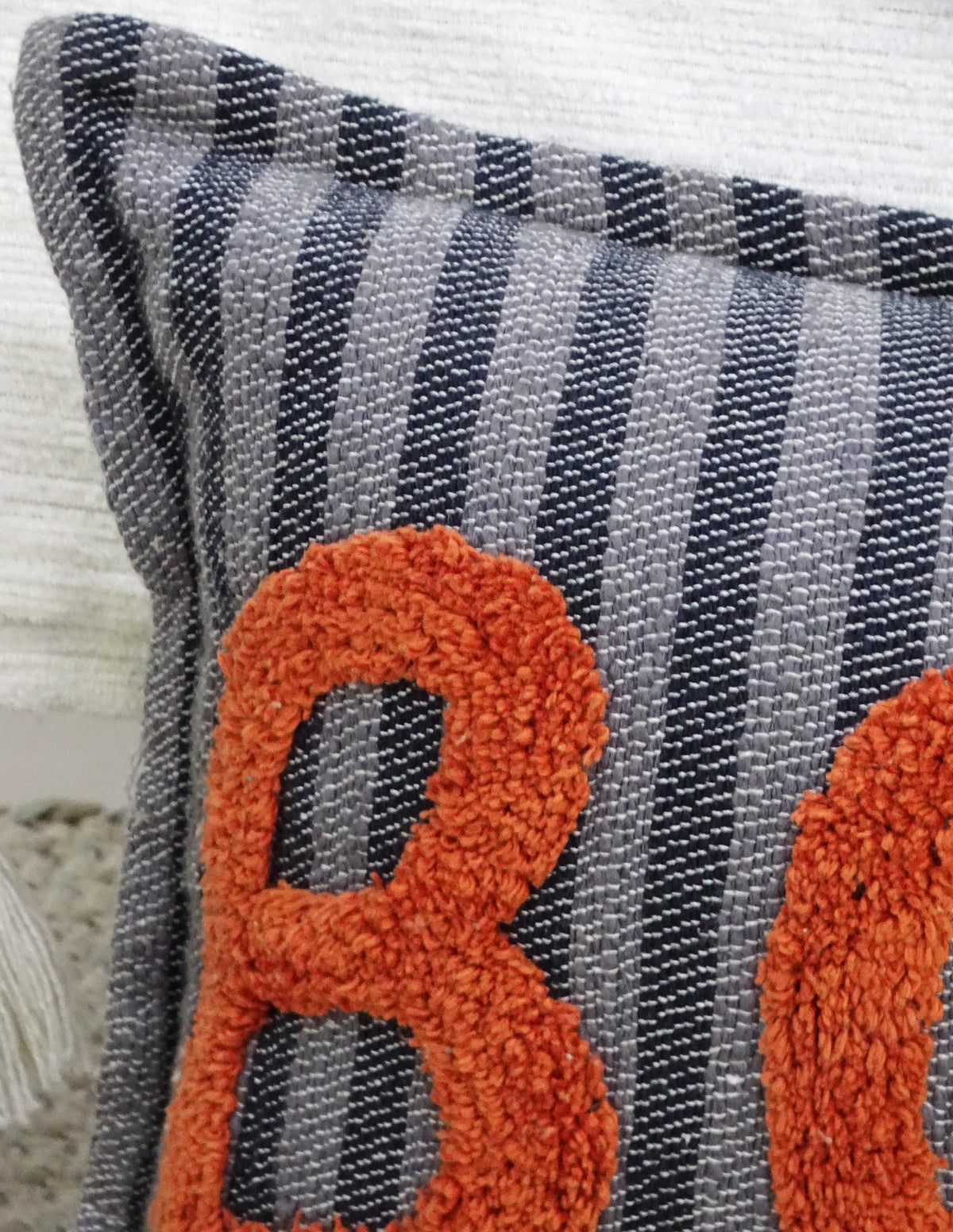 BOO Halloween Throw Pillow: 14" x 24"