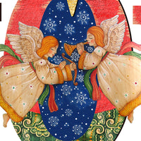 JOY w/ Musical Angels & Star of Bethlehem Outdoor Art