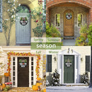 Halloween & Autumn Interchangeable Wooden Welcome Sign