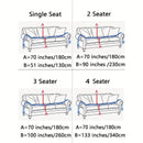 Extra Large Slipcovers for Couches - Stylish Geometric Pattern