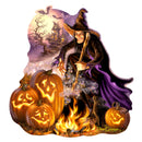 All Hallows Eve Wood Door Art