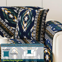Boho Couch Cover - Chic Snow Chenille Sofa Slipcover
