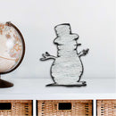 Rustic Snowman Door Decor