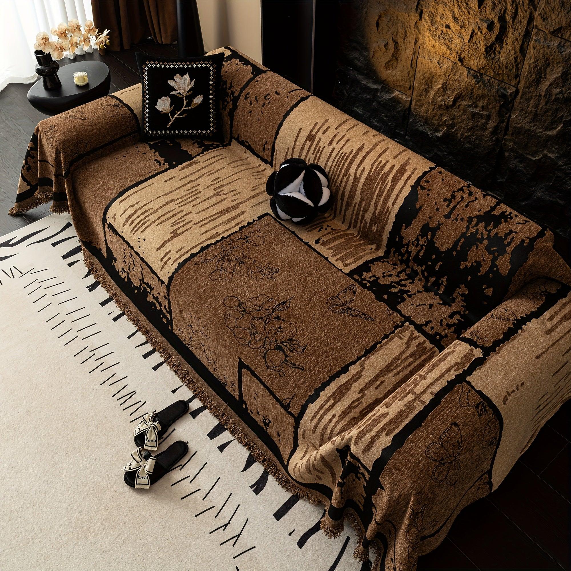 Youruo Sofa Towel-Dark Brown / 70.8*51in【180*130cm】