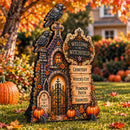 Welcome to Witchfield Freestanding Wood Yard Decor