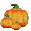 Stacking Pumpkins Halloween Door Decor by G. DeBrekht - Thanksgiving Halloween Decor - 8158414-2H