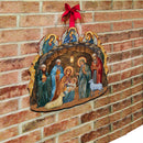 Orthodox Nativity Scene Door Hanger