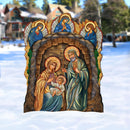 Traditional Nativity & Angels Outdoor Art