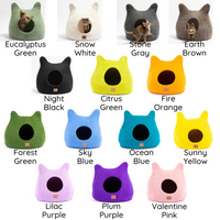 Whimsical Cat Ear Cave Bed