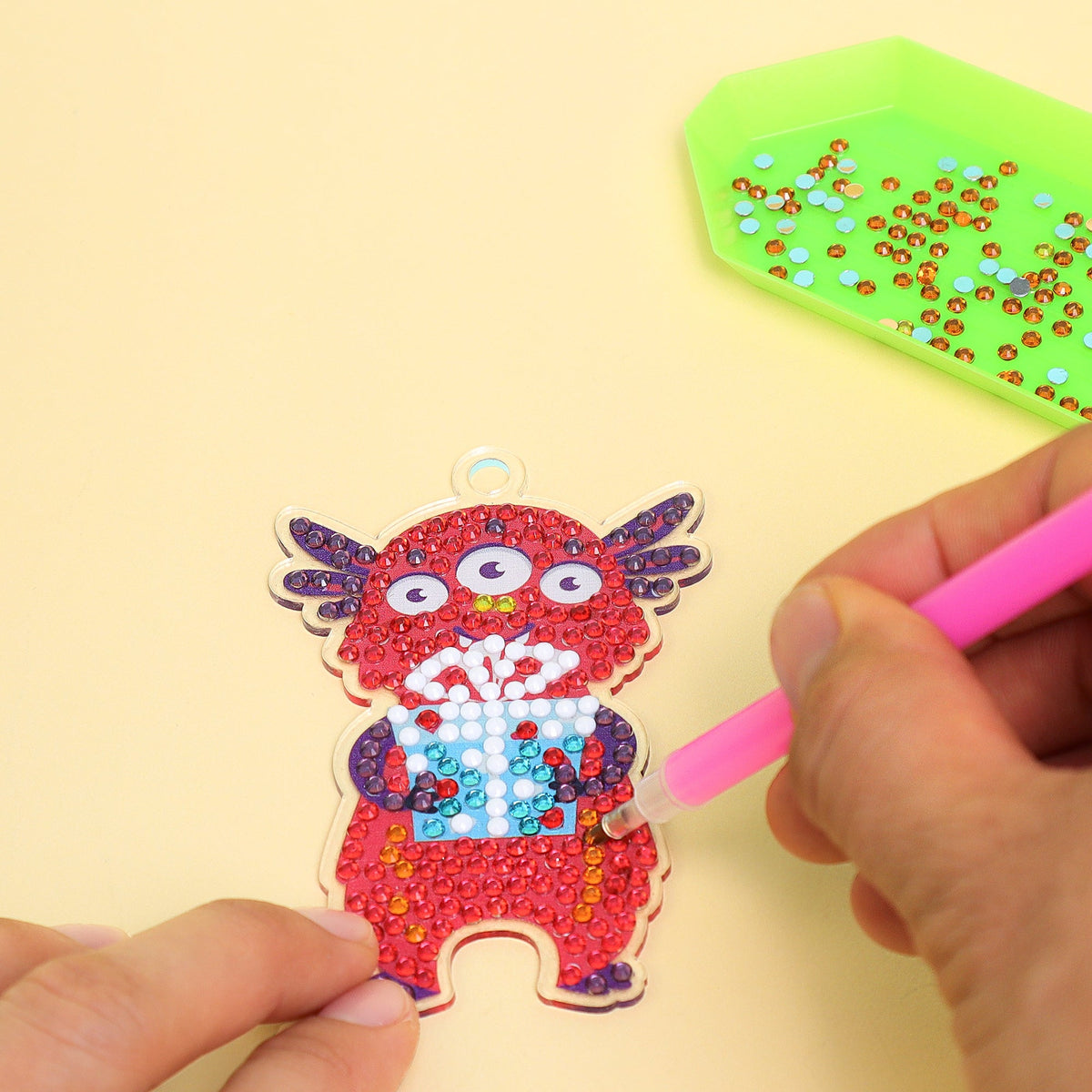 Monsters Diamond Art Craft Kit (Set of 15)
